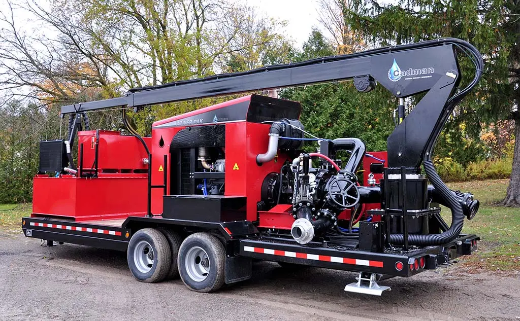 Heavy Duty Pumping Trailer